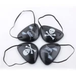 Halloween Props Plastic Pirate Eye Patches, Random Pattern Delivery(Black) - Image 3