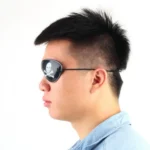 Halloween Props Plastic Pirate Eye Patches, Random Pattern Delivery(Black) - Image 7