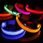 Adjustable 3-Mode LED Flashing Dog Collar, Size: S - Image 5