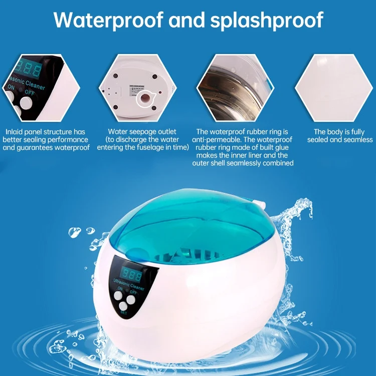 S-KA-0001_6.webp Stainless Steel Tank Digital Ultrasonic Cleaner with LCD Display for Jewelry / Watch / Denture - Image 7