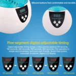 Stainless Steel Tank Digital Ultrasonic Cleaner with LCD Display for Jewelry / Watch / Denture - Image 8