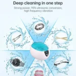 Stainless Steel Tank Digital Ultrasonic Cleaner with LCD Display for Jewelry / Watch / Denture - Image 10