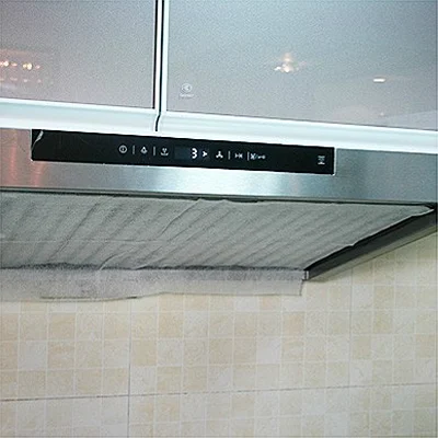 S-KA-0310_1.webp 45 x 60cm Kitchen Exhaust Fan Air Filter Oil Smoke Dust Filter with Magic Tape(White) - Image 2