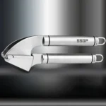 Food Grade 304 Stainless Steel Garlic Press Presser Crusher Slicer - Image 2