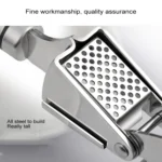 Food Grade 304 Stainless Steel Garlic Press Presser Crusher Slicer - Image 3