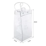 High Quality PVC Ice Bag for Wine(Transparent) - Image 2