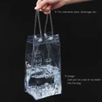 High Quality PVC Ice Bag for Wine(Transparent) - Image 6