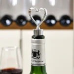 Creative Heart Design Wine Bottle Stopper(Silver) - Image 6