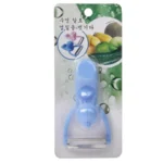 Men Shaped Fruit Vegetable Kitchen Blade Peeler with Durable ABS Handle(Blue) - Image 4