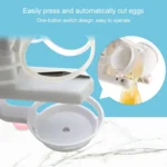 Ez Cracker / Egg Cracker / Egg Separator(White) - Image 5
