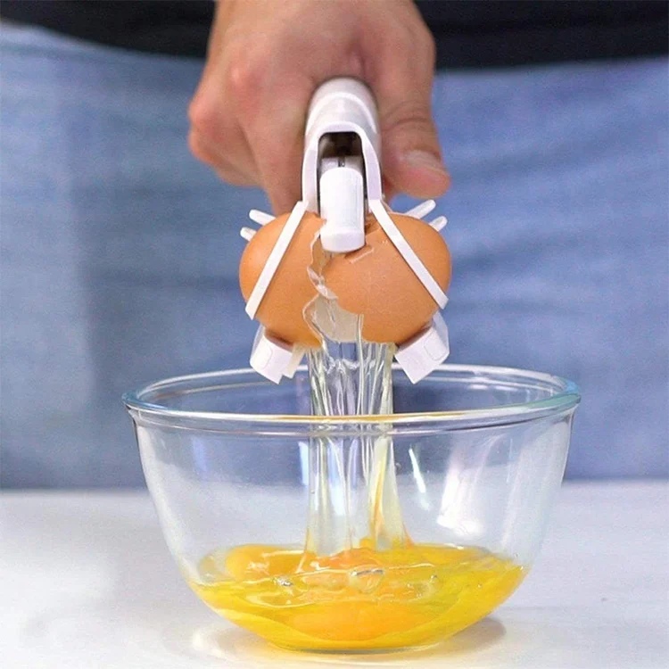 S-KA-0780_5.webp Ez Cracker / Egg Cracker / Egg Separator(White) - Image 6