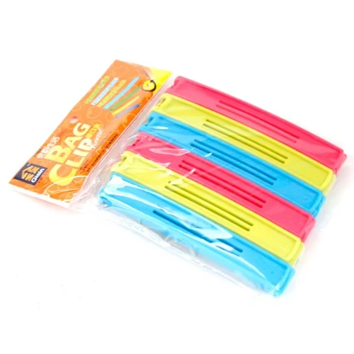 S-KA-0842_4.webp 6pcs Food Storage Bag Sealing Clips Sealer Food Clip - Image 5