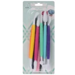 10 in 1 Colorful Cake Modelling Tool Set - Image 4