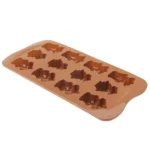 Lovely Robot Shape 12-Grid Ice Cube Tray(Brown) - Image 4