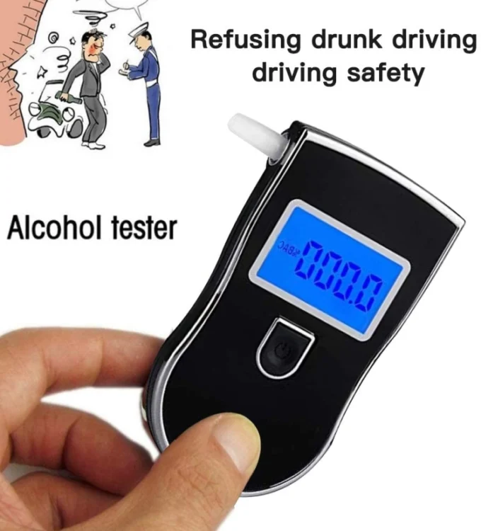 S-LBAT-0112_7.webp 3 digitals LCD Display Breath Alcohol Tester Analyzer(Black) - Image 8
