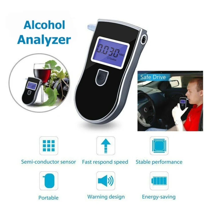 S-LBAT-0112_8.webp 3 digitals LCD Display Breath Alcohol Tester Analyzer(Black) - Image 9