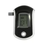 3 digitals LCD Display Breath Alcohol Tester Analyzer(Black) - Image 2