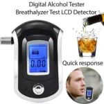 3 digitals LCD Display Breath Alcohol Tester Analyzer(Black) - Image 7