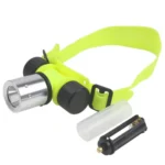 30m Diving Flashlight Headlight, T6 3 Mode Zoom LED Strong Light - Image 6