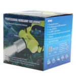 30m Diving Flashlight Headlight, T6 3 Mode Zoom LED Strong Light - Image 8