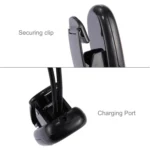 2 Arm LED Book Light, Dual Arms Clip On LED Light For Reading Camping Hiking(Black) - Image 5