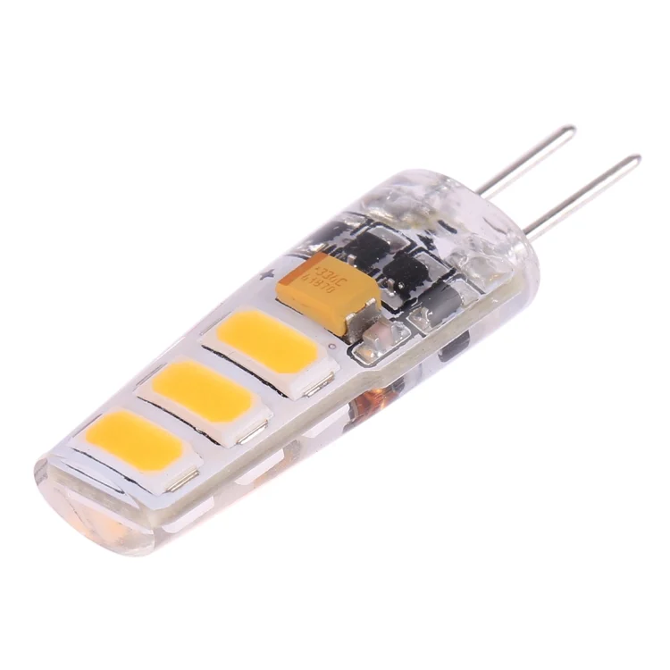 S-LED-0096_1.webp G4 6LEDs SMD 5730 Energy Saving LED Silicone Lamp(Warm White) - Image 2