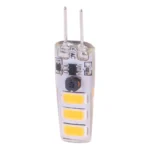 G4 6LEDs SMD 5730 Energy Saving LED Silicone Lamp(Warm White) - Image 4