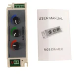 3 Channel RGB LED Dimmer Controller for LED Light Strip DC12-24V, Output Current: 3A - Image 5