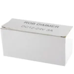 3 Channel RGB LED Dimmer Controller for LED Light Strip DC12-24V, Output Current: 3A - Image 6