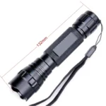 LT-3W 1 x XPE LED UV Flashlight, 600 LM 5-Modes Purple Light - Image 4