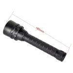 5 x XPE 15W Diving Flashlight, 5000 LM UV Purple Light, Diving Depth: 150m (Black) - Image 3