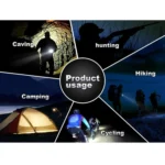 LT-XD 1 x XML-T6 White Light LED Flashlight , 1800 LM 5-Modes(Black) - Image 8