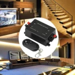 RF Wireless Controller / LED Single Color Dimmer, DC 12V(Black) - Image 5