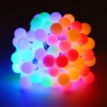 10m 100 LED Colorful String Rope Light with Tail Plug-in - Image 3