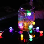 10m 100 LED Colorful String Rope Light with Tail Plug-in - Image 4