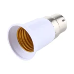 E27 to B22 Light Lamp Bulbs Adapter Converter(White) - Image 2