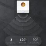 Adjustable Human Motion Sensor Lamp Holder - Image 4