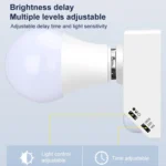 Adjustable Human Motion Sensor Lamp Holder - Image 5