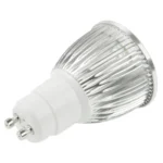 GU10 3W LED Spotlight Lamp Bulb, 3 LED, Adjustable Brightness, White Light, AC 220V - Image 3