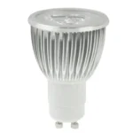 GU10 3W LED Spotlight Lamp Bulb, 3 LED, Adjustable Brightness, White Light, AC 220V - Image 4