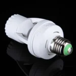 360 Degrees E27 60W PIR Motion Sensor Lamp Holder, Detection Range: Around 6m, AC 110-240V - Image 4