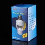 360 Degrees E27 60W PIR Motion Sensor Lamp Holder, Detection Range: Around 6m, AC 110-240V - Image 6