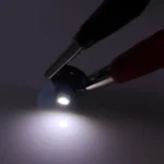 2 PCS T3 White Light 0.1W 5LM 1 LED SMD 3528 LED Instrument Light Bulb Dashboard Light for Vehicles, DC 12V(Black) - Image 4