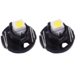 2 PCS T4.2 White Light 0.1W 5LM 1 LED SMD 3528 LED Instrument Light Bulb Dashboard Light for Vehicles, DC 12V - Image 2