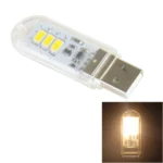 140LM 3 LED SMD 5630 Warm White Light with Touch Switch