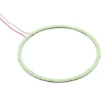 90mm 5W 180LM Angel Eyes Circles Car Headlight COB LED Lights for Vehicles, DC 12-24V - Image 2