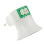 E27 to EU Plug Lamp Bulb Socket with Power Switch - Image 3
