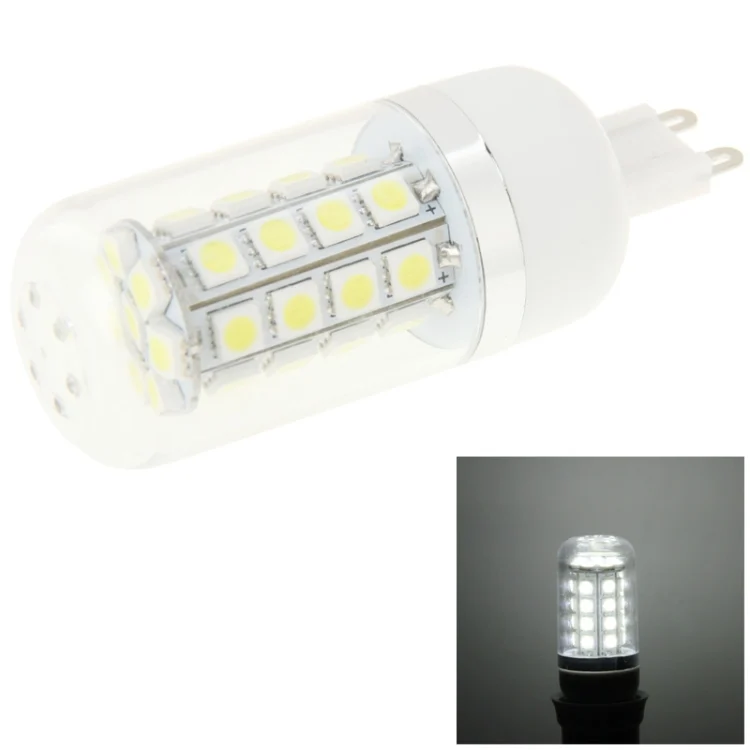S-LED-4511W.webp G9 4W Warm White Light 430LM 36 LED SMD 5050 Corn Light Bulb, AC 85-265V - Image 1