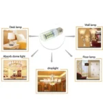 G9 4W Warm White Light 430LM 36 LED SMD 5050 Corn Light Bulb, AC 85-265V - Image 8