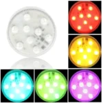Multi Color Light Bulb, 9 LED, 13 Colors Light, with Remote Control(White) - Image 2